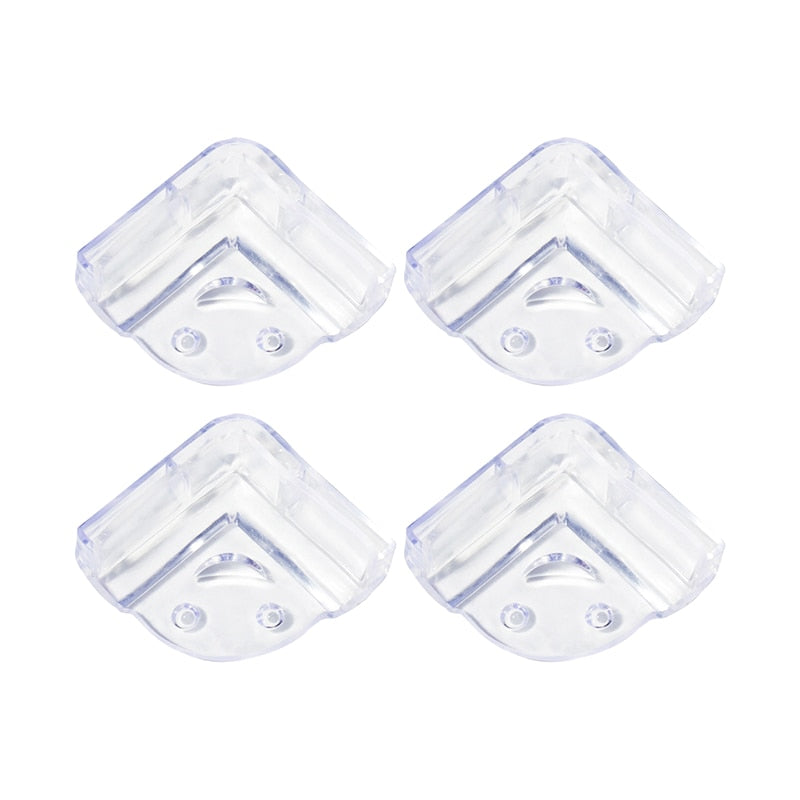 4Pcs Child Baby Safety Silicone Protector Table Corner Edge Protection Cover Children Anticollision Edge &amp; Guards