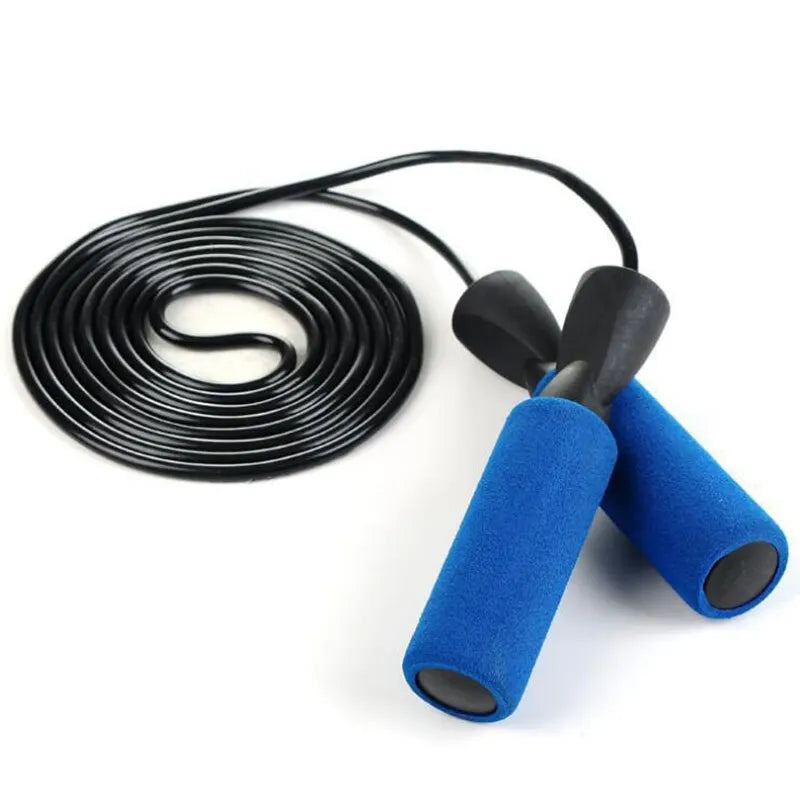 Speed Skipping Rope Sports Unisex Student Fitness Jump Rope Plastic Training Jump Rope Bearing Handle Jump Rope PVC Rope
